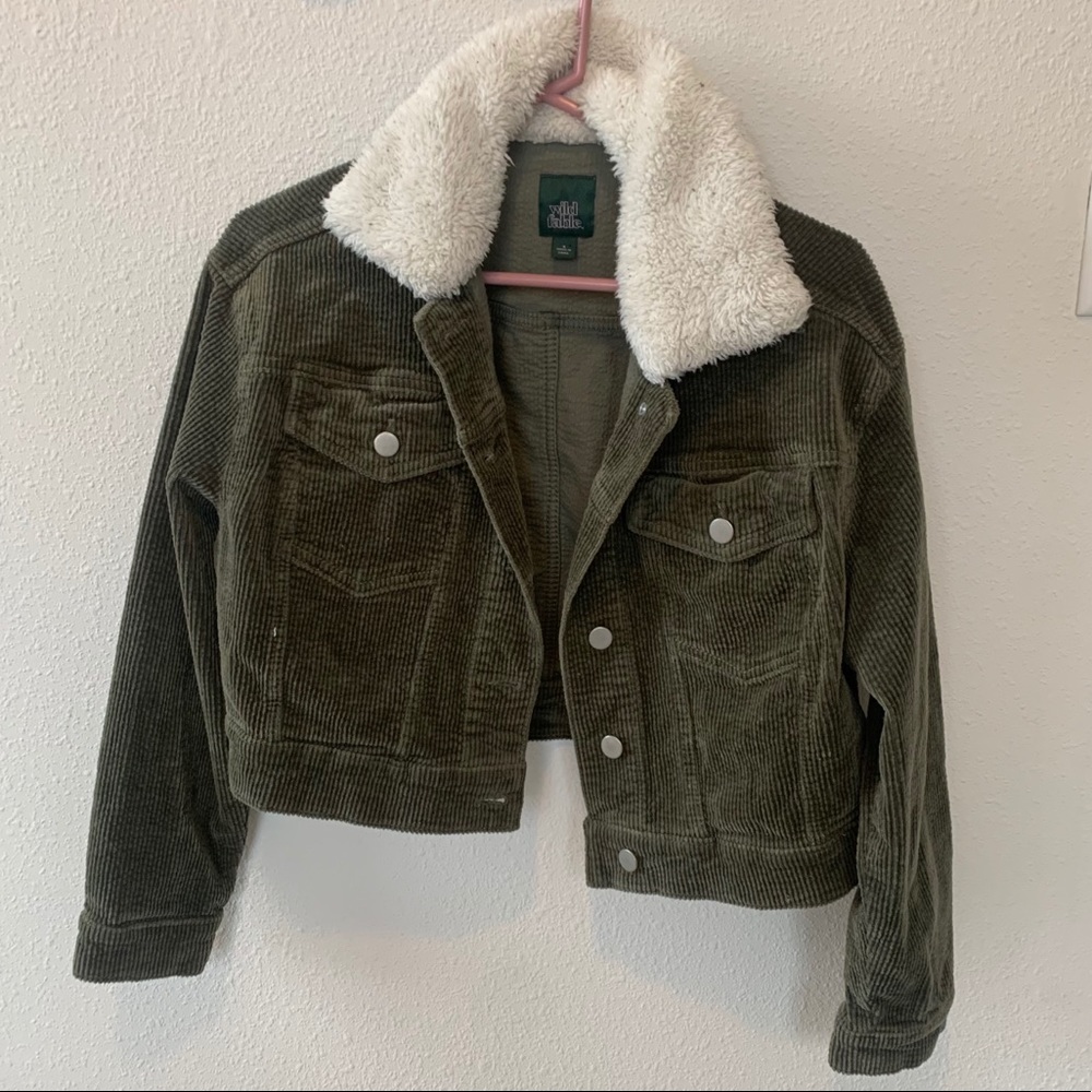Green Corduroy Jacket